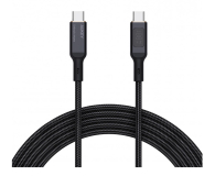Aukey Kabel USB-C - USB-C PD 100W 1,8m wyświetlacz oplot - 1220112 - zdjęcie 1